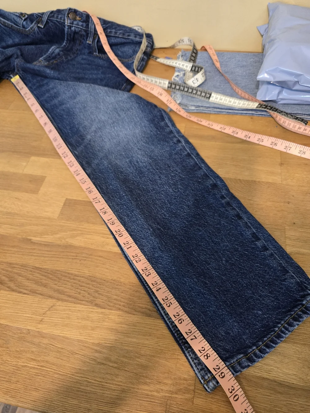 Old Navy 90s Straight Built-In Flex Jeans Men's Dark Wash 32